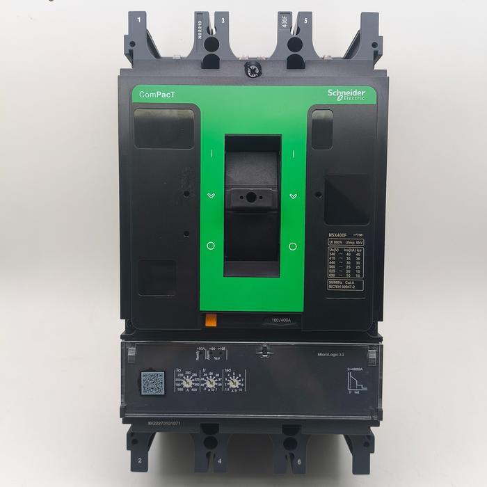 MCCB Breaker NSX400F 3P 400A NSX 400F 3P 400A TM400D