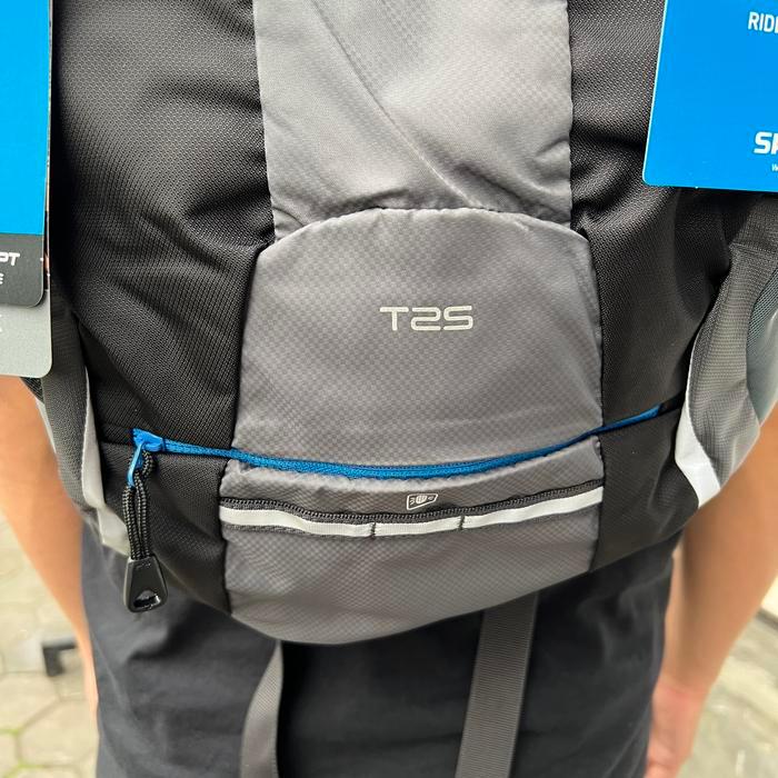 Tas Punggung Backpack Shimano T25 Abu Hitam Sepeda Hydropack Water New