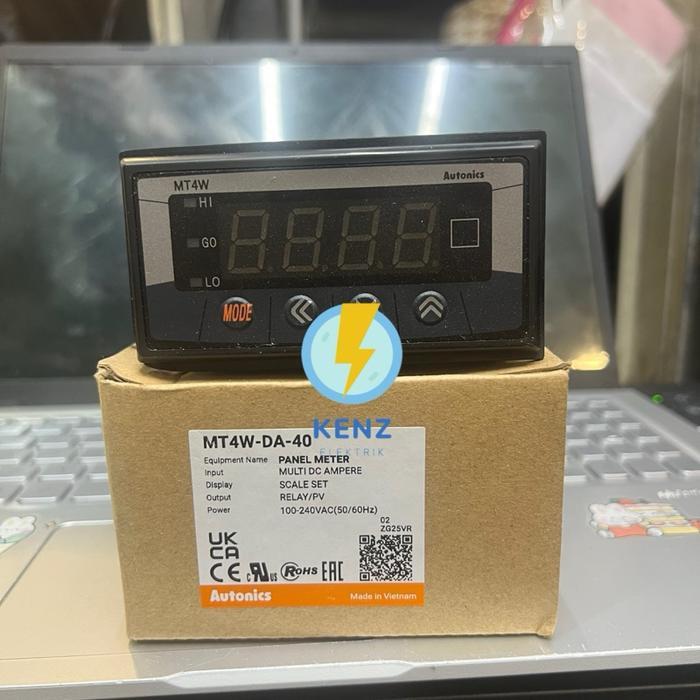 AUTONICS DIGITAL PANEL METER MT4W-DA-40