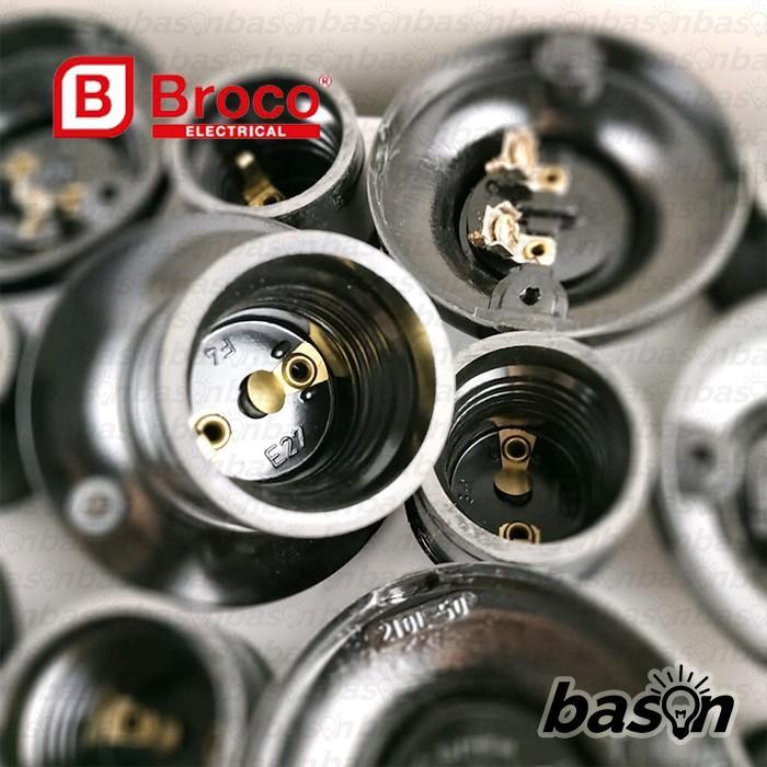 BROCO 210 L / 210L - FITTING PLAFON E27 300W 250V - DUDUKAN LAMPU PROMO TERMURAH