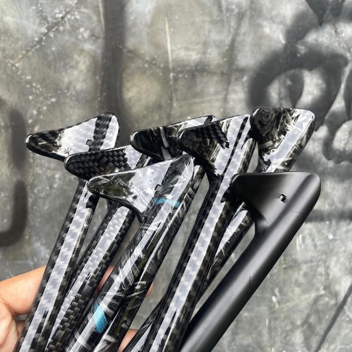Shark Fin Sepeda Carbon Wtp Sirip Hiu Cover Rante Cover Rantai Karbon Federal Pelindung Rantai