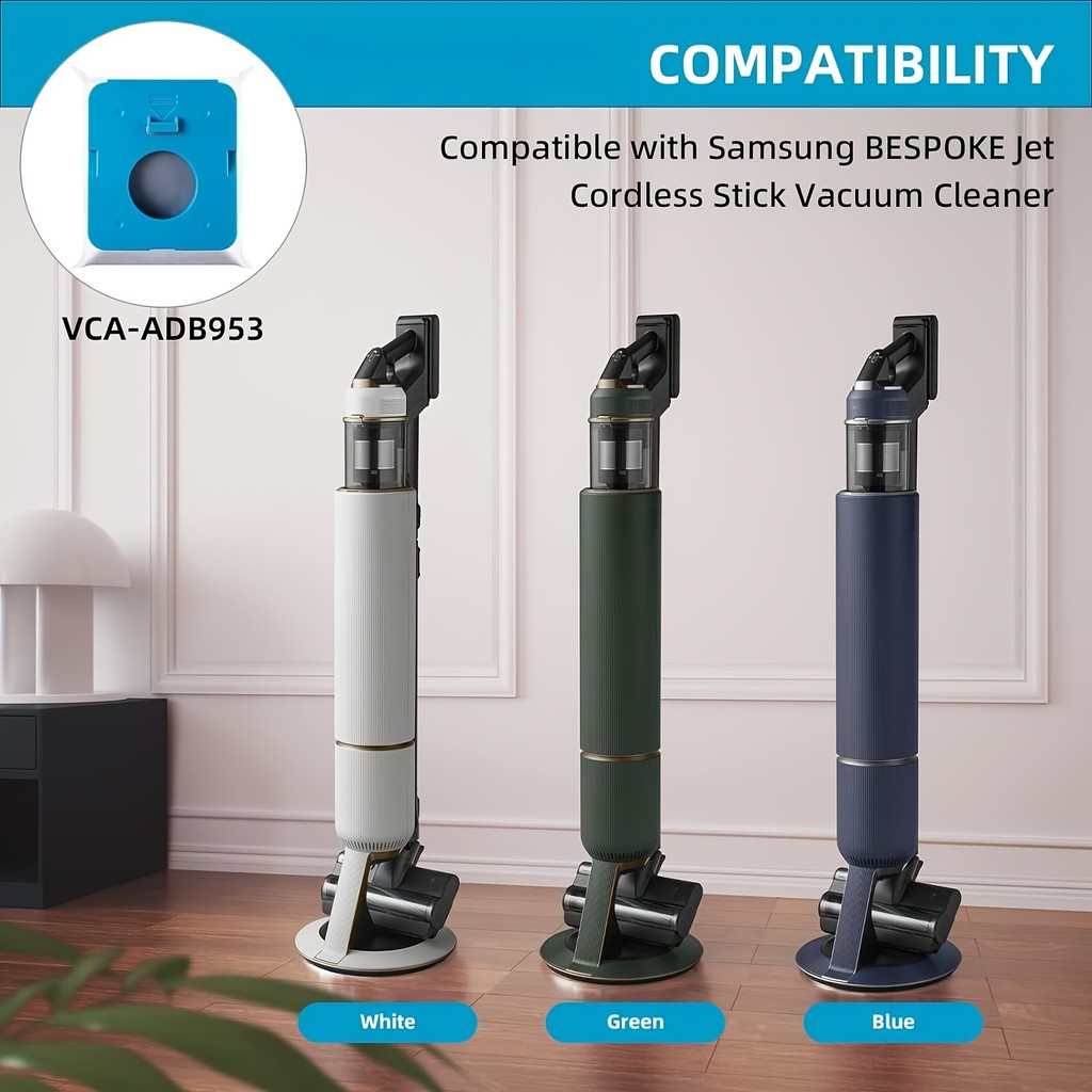 10 Pack VCA-ADB95 Bespoke Jet Clean Station Dust Bag Compatible with Samsung VCA-ADB95 Bespoke Jet