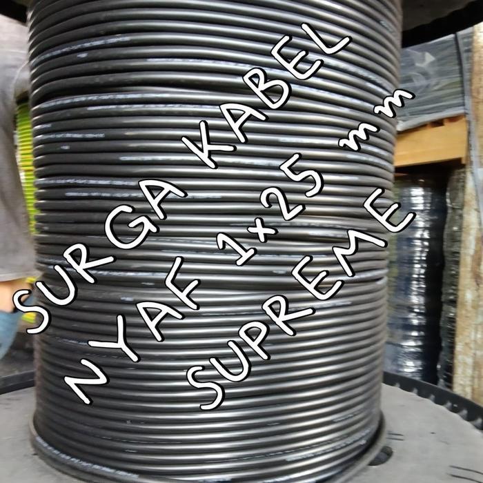 NEW NYAF 1x25 mm SUPREME/ NYAF 1 x 25 mm/ KABEL SERABUT 25 MM/ KABEL NYAF