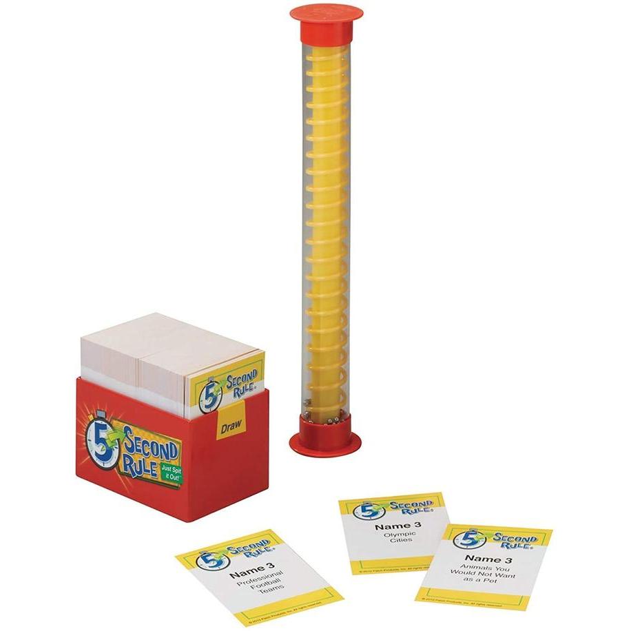 5 Second Rule Board Game Family Game