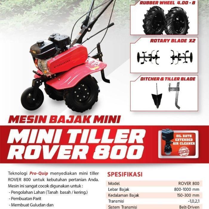 Mini Tiller Rover 800 (PROQUIP)/ Traktor Mini Rover 800