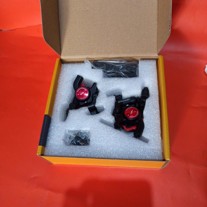 Rem Sepeda Roadbike Gravel Semi Hidrolik Brake Kaliper Plus Rotor 160