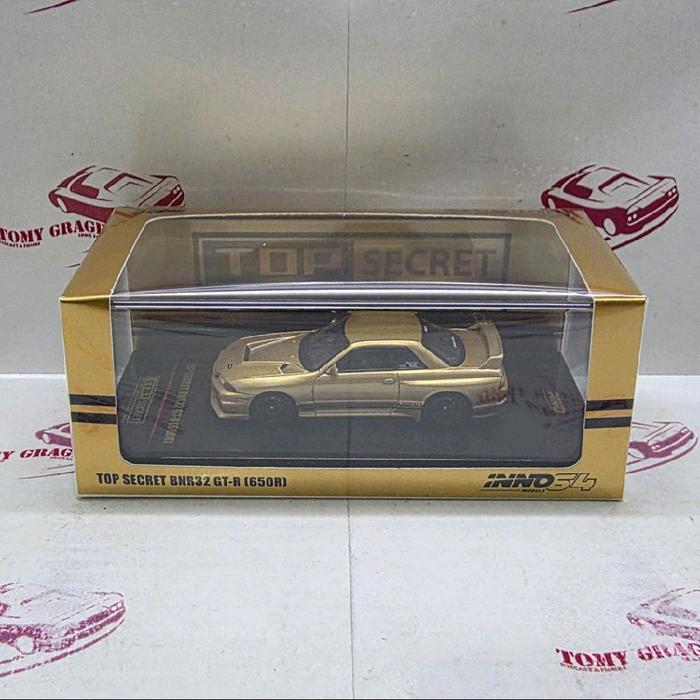 INNO64 INNO 64 NISSAN SKYLINE TOP SECRET GT-R R32 BNR32 650R GOLD