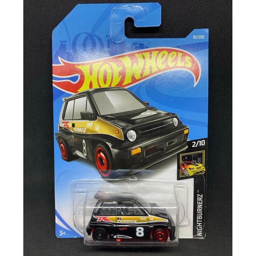 HOTWHEELS HONDA CITY TURBO CACAT PRODUKSI