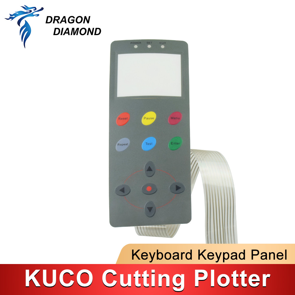 KUCO TENETH Key panel Film, TENETH cutting plotter operation panel, 740X cutting plotter Coolcut