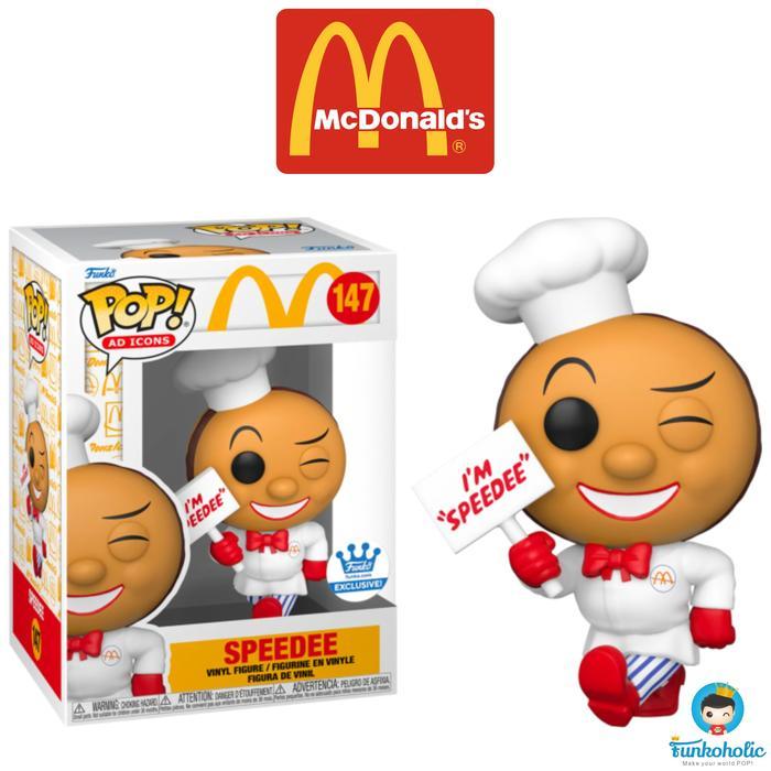 FUNKO POP AD ICONS MCDONALD'S - SPEEDEE [FUNKO-SHOP EXCLUSIVE] #147