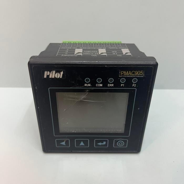 PILOT PMAC905 POWER METER MEASURING 3PHASE 85-265VAC PILOT PMAC905 POWER METER MEASURING 3PHASE