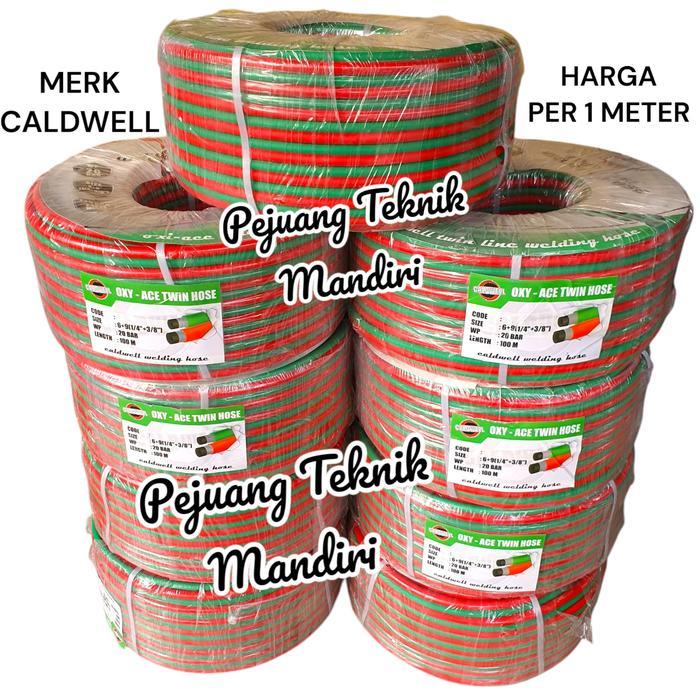 NEW CALDWELL SELANG BLENDER LAS POTONG / TWIN HOSE CALDWELL / SELANG LAS DOUBLE CALDWELL