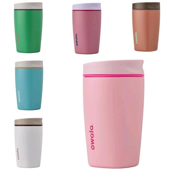 READY Owala SmoothSip Slider Coffee Tumbler 12 / 20 Oz