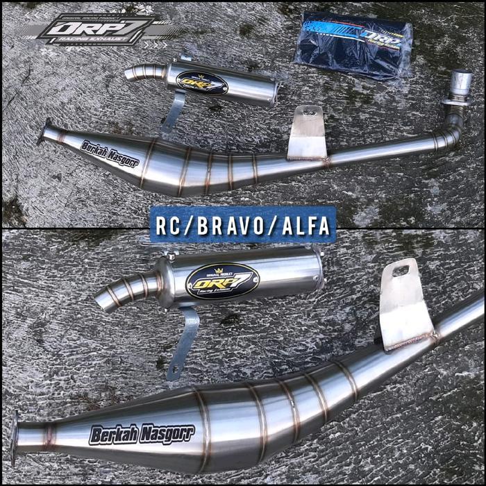 Knalpot Racing Rc Bravo Knalpot Standar Racing Rc Bravo