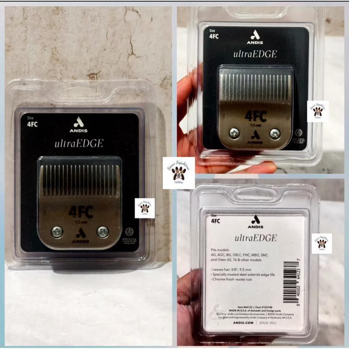 Ready Andis Blade Ultra Edge 4FC - Blade Clipper - Blade Pengganti Andis AGC 2
