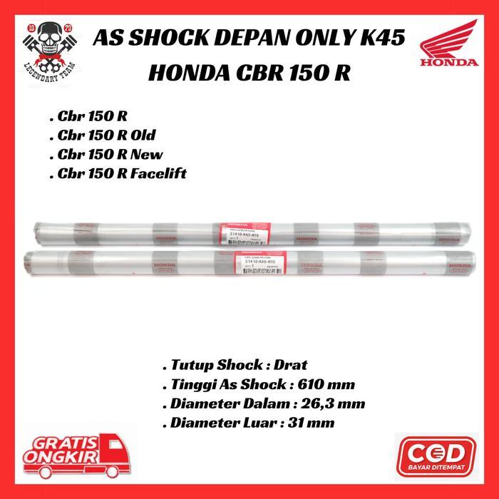 Shock Depan Cbr 150 R - As Shock Depan Honda Cbr 150 R - Cbr 150 R Old - Cbr 150 R New 51410-K45-N10