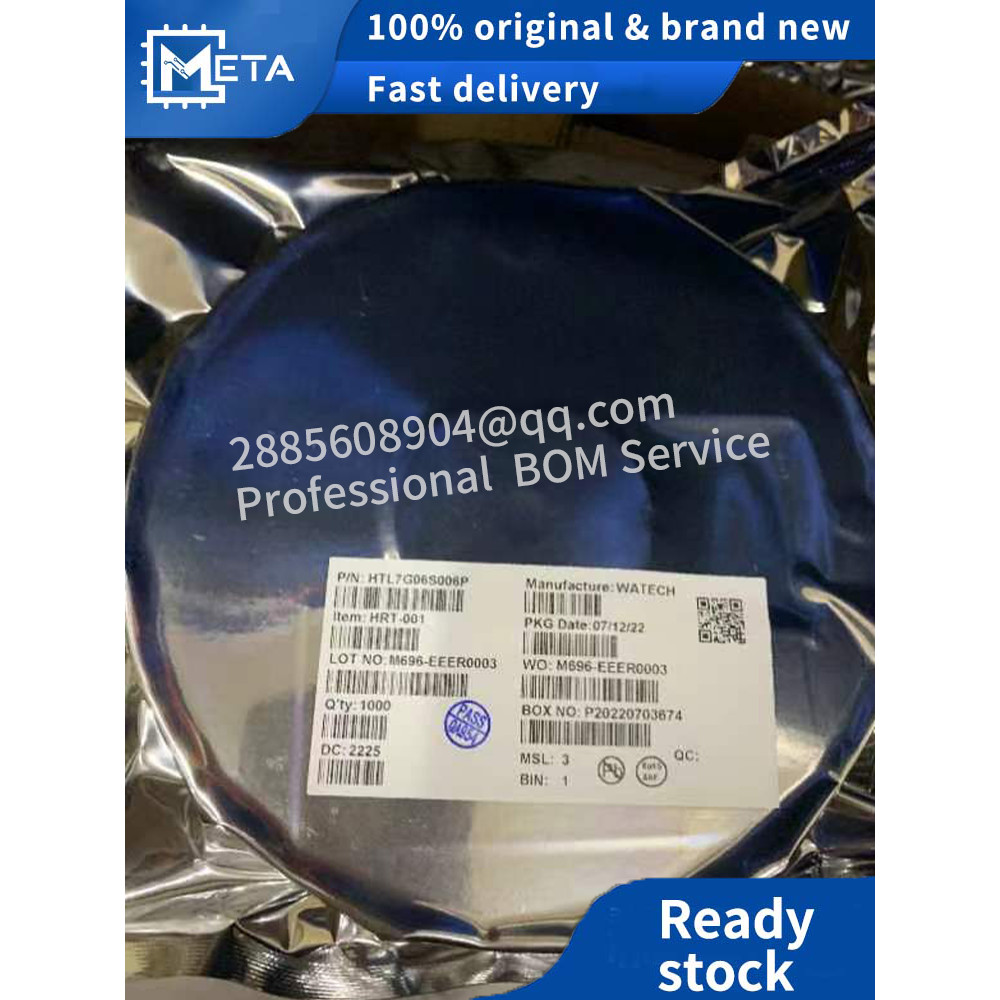 5PCS HTL7G06S006P MOSFET (MARK: H0606E) 100-600MHz, 6W, 7.2V WIDE BAND RF POWER LDMOS TRANSISTOR