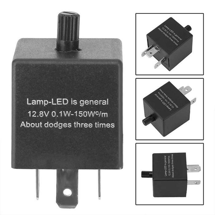 READY Relay 3 Kaki Flasher Sein Led Relay 12 Volt Flasher Bullaes Relay Sen 3kaki universal Flaser