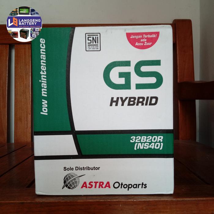 Aki Mobil Suzuki Carry Futura Ns40 Gs Astra Hybrid Aki Basah