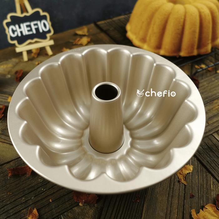 Oemah - Loyang Kue Elegant Mini Classic Pan Chefio Bundt Pan Marmer Butter Cake