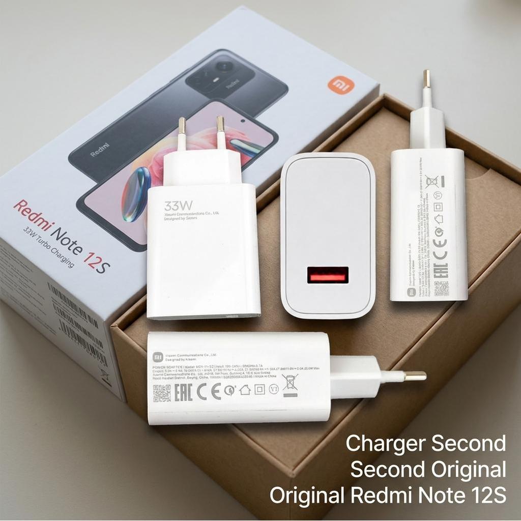 Batok Cas Xiaomi MDY-11-EZ Second Ori USB Orange Fast Charge 33W 11V 3A Redmi Note 12S Charger HP Ke