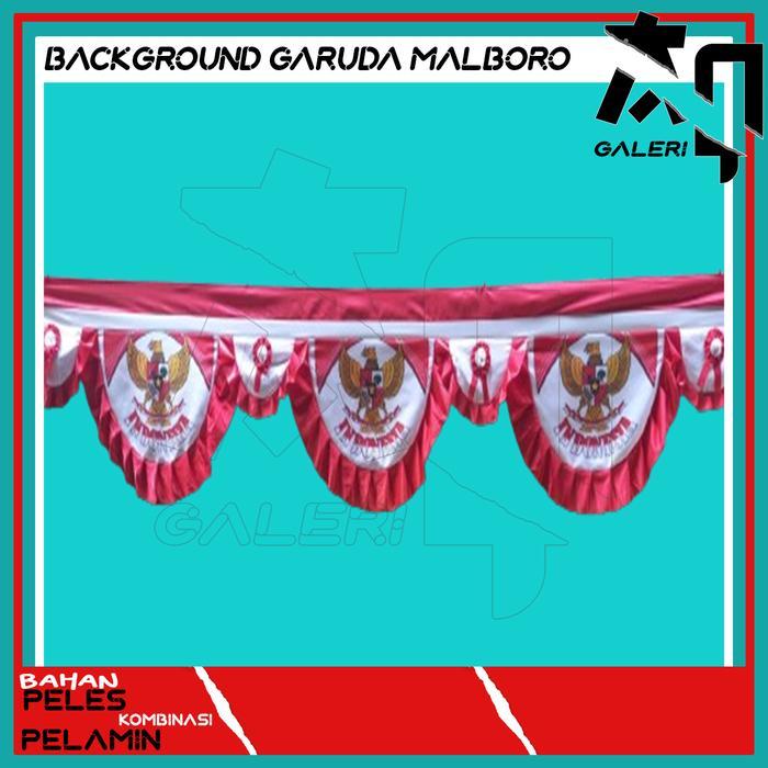 Bendera Background Malboro