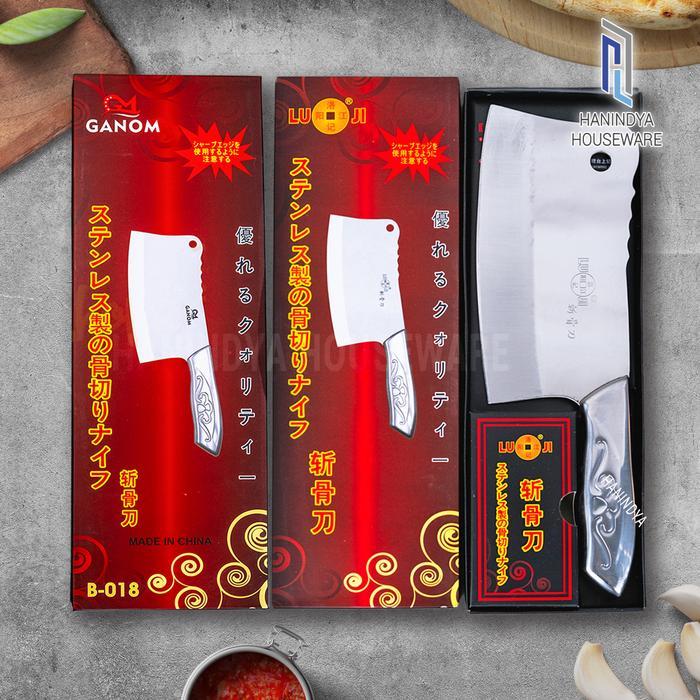 CLEAVER KNIFE PISAU DAPUR STAINLESS STEEL B018 LUJI GANOM