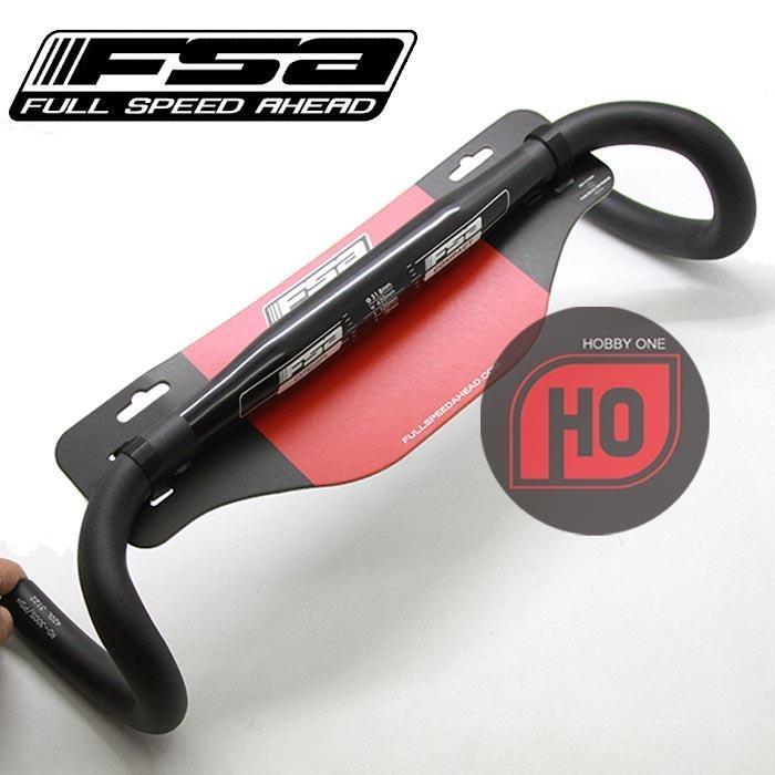 FSA OMEGA COMPACT ROAD BLACK Handlebar Dropbar