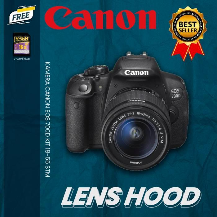 Kamera Canon Eos 700D Kit 18-55 Stm Terbaru 