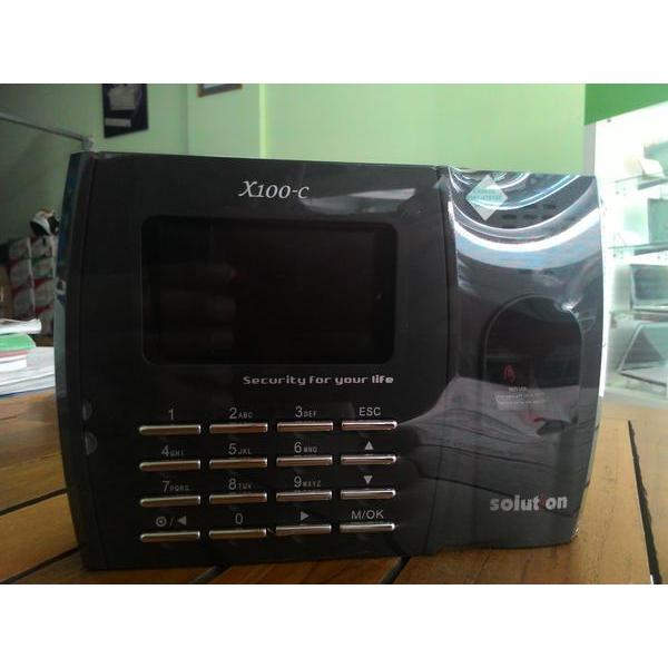 Absensi Sidik Jari Solution X 100c / Finger Print Solution X100-c