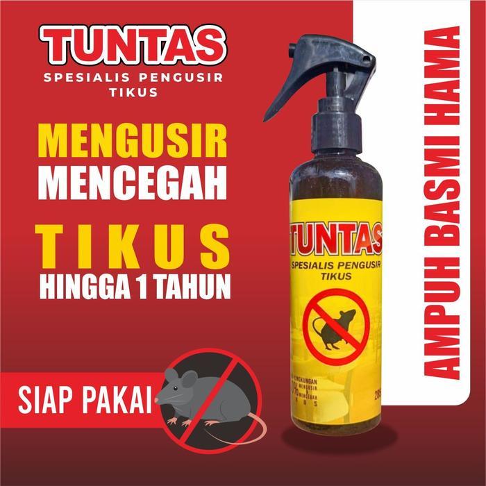 BASMI Tuntas Sepray Semprotan Pengusir Tikus Cairan Pembasmi Tikus Tikus Obat Anti Tikus