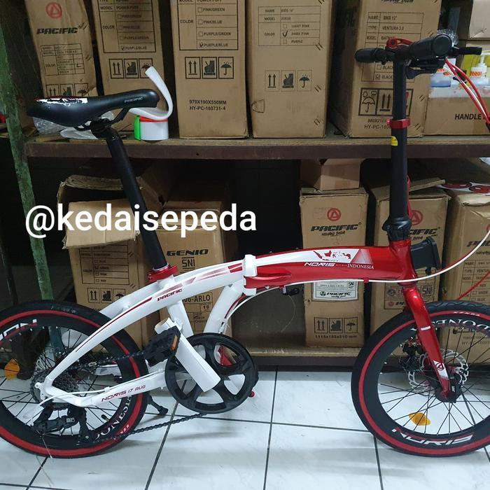 Sepeda Lipat 20 Pacific Noris Indonesia Limited Edition