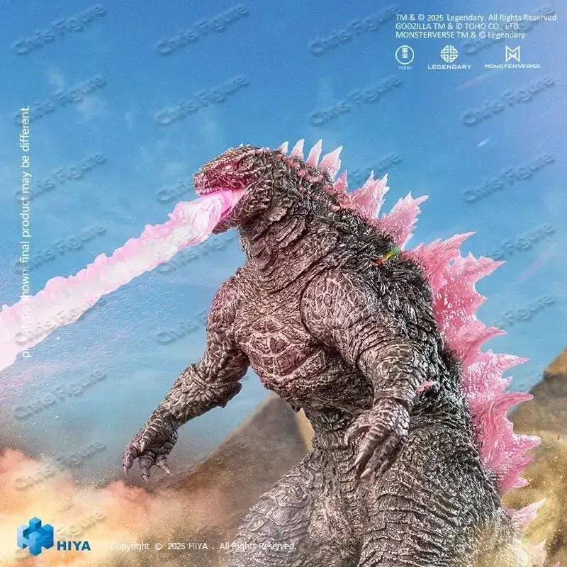 presale HIYA Godzilla vs. Kong Super Movable Heat Ray Godzilla Evolved EBG0439 Movable Doll Gift