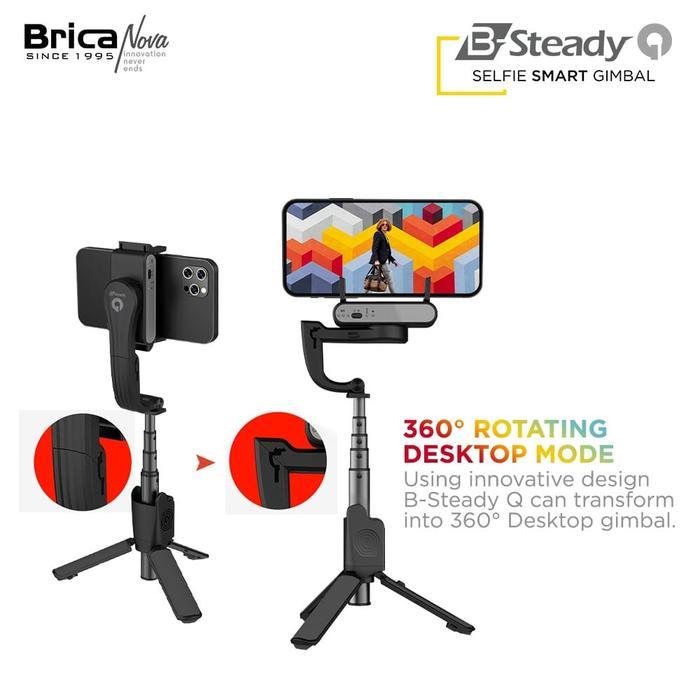 Promo Brica B-Steady Q - B-Steady Q - Selfie Smart Gimbal