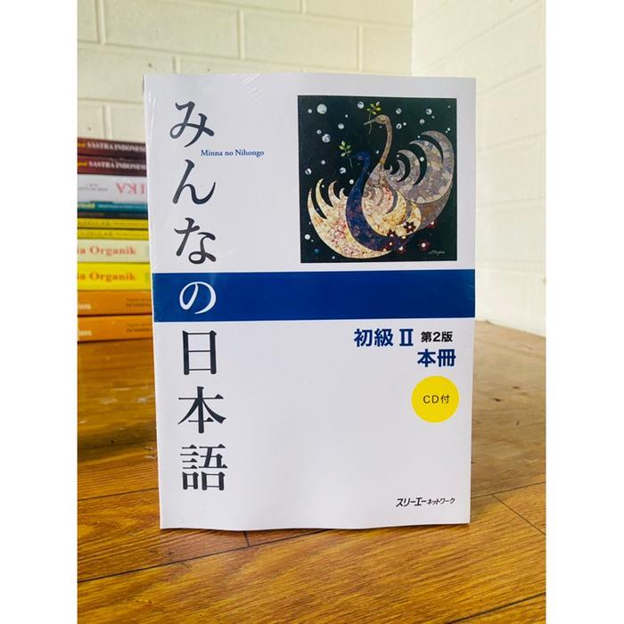 Paket 2 Buku Minna No Nihongo Shokyu 1 Dan 2 Dai 2 - Han Honsatsu Kanji - Kana