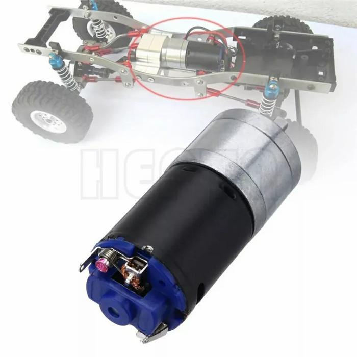 Motor 370 Reducer Gearbox Single Speed Rc Mn Wpl Rgt