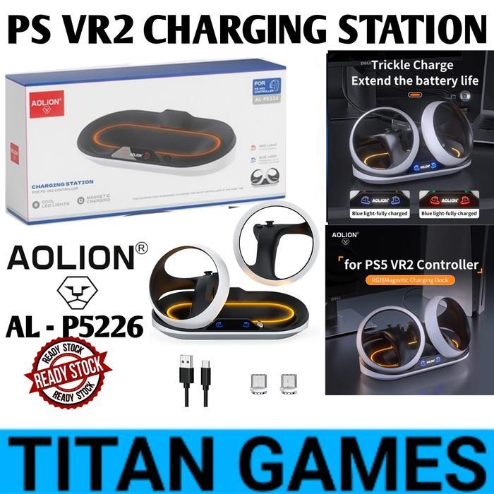 New Ps5 Vr2 Charging Station Ps Vr2 Charging Dock Ps Vr2
