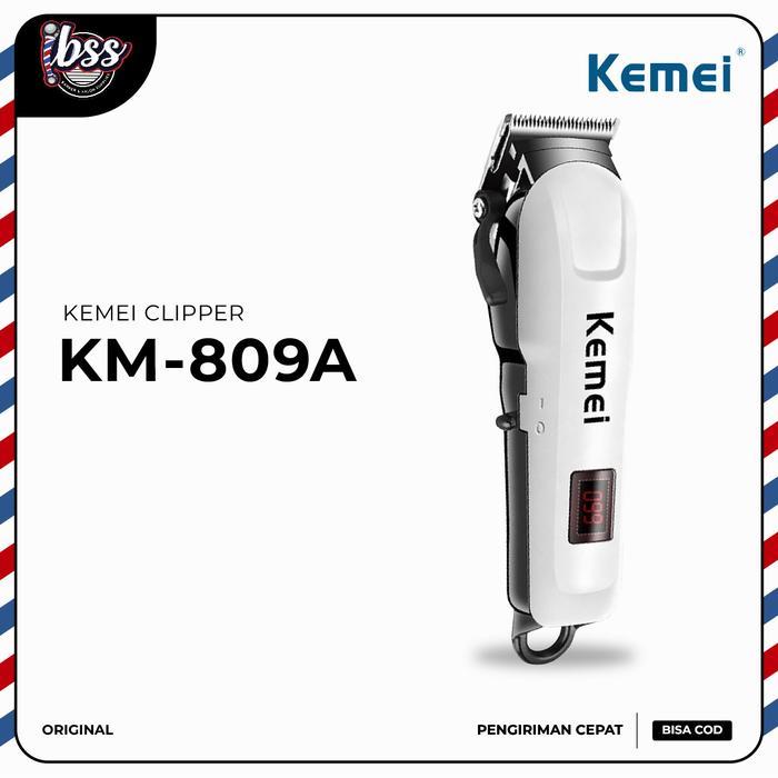Diskon Hair Clipper Kemei 809A Alat Mesin Cukur Rambut Original Km 809A / Kemei Pg 809A Alat Cukur