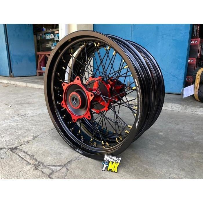 Wheelset Supermoto CRF Scarlet