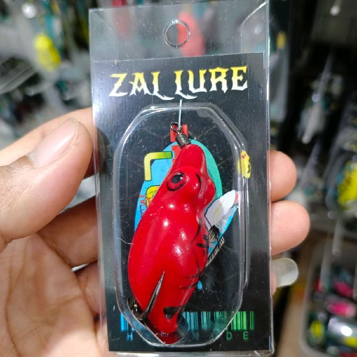 SOFT FROG BEBEK ZAL LURE DOUBLE BLADE UKURAN 5CM. UMPAN CASTING GABUS