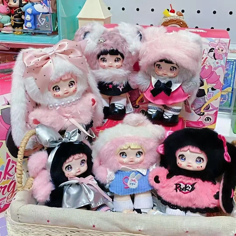 New Arrival Toptoy Sticky Rice Pink Energy Vinyl Doll Blind Box Peripheral Doll Gift Desktop