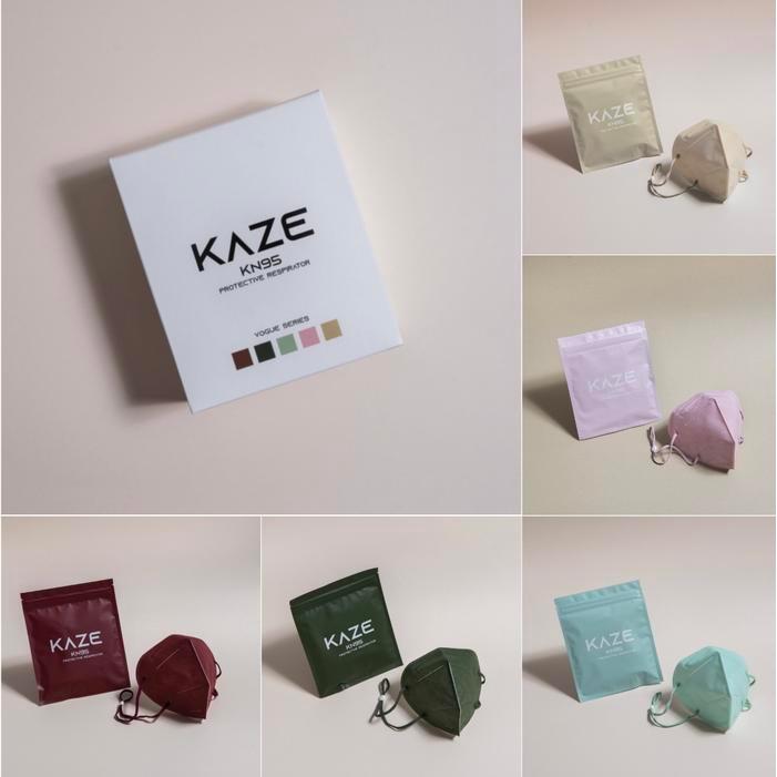1/2 Box Kaze Mask Vogue Series Masker Nagita Slavina Masker Warna