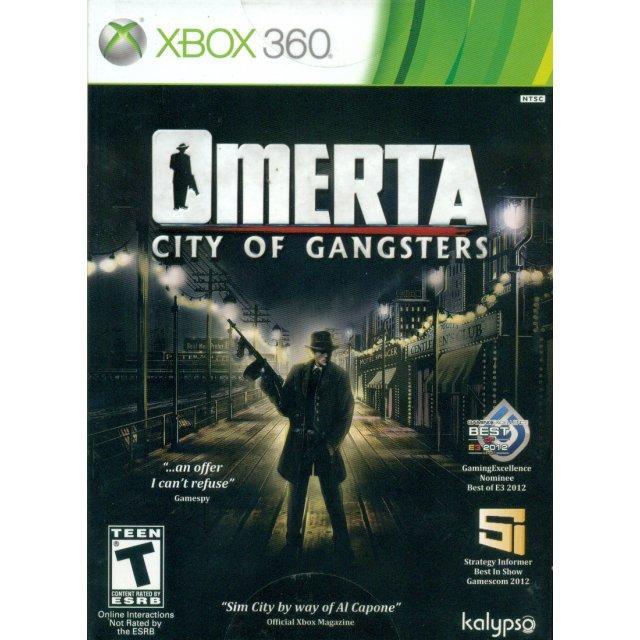 ORIGINAL KASET GAME XBOX360 XBOX 360 Omerta City of Gangsters