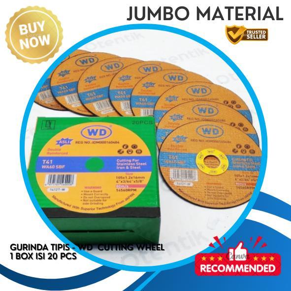 Batu Gurinda WD Batu Gerinda WD Batu Potong WD Batu Gerinda WD 4" WD Cutting Wheel 4" inch - Mata