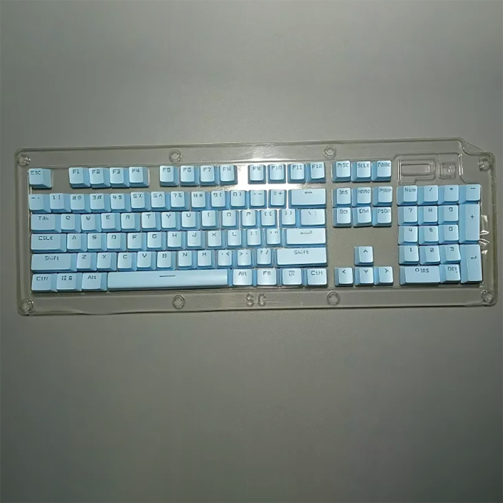Corsair PBT Transparent Keycap for K70 K65 K68 K63 K95 K100 Durable Gaming Keycaps with Transparent
