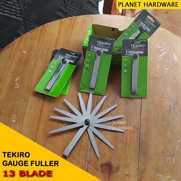Feeler Gauge Tekiro Fuller Klep Motor Alat Pengukur Celah Klep Motor -Gratisongkir