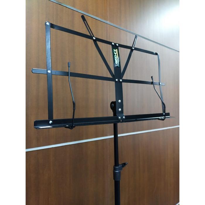PROMO LAWRENCE MUSIC STAND + BAG LMS-02 BLACK 448000179