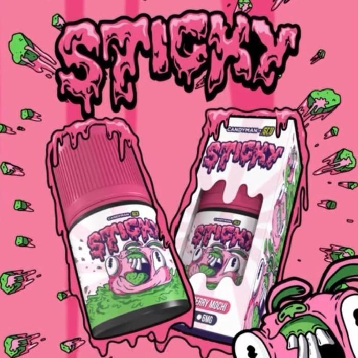 UA CANDYMAN STICKY STRAWBERRY MOCHI 60ML FREEBASE