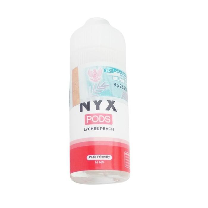 UA NYX 30ML LYCHEE PEACH 14MG BY JVS INDO