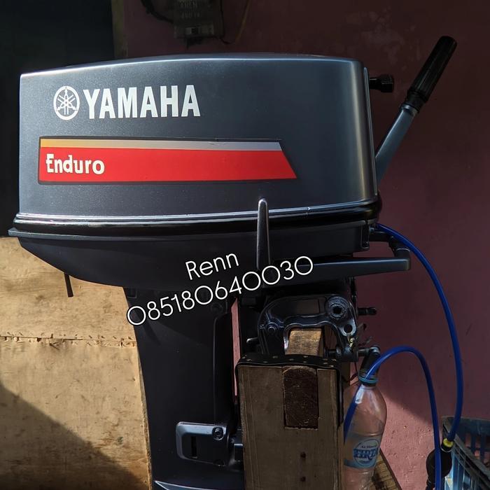 MESIN TEMPEL PERAHU KAPAL SPEEDBOAT BOAT SPIT YAMAHA 40 PK OUTBOARD
